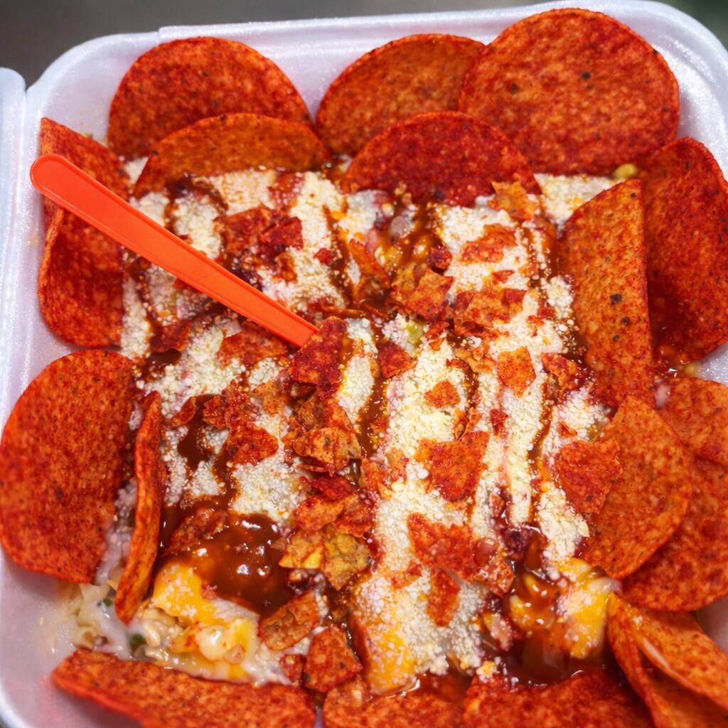Tostitos con Elote Grande para 4 personas