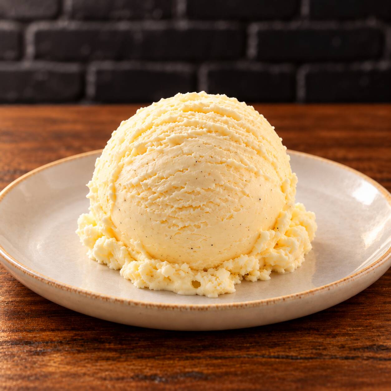 Bola de nieve sabor vainilla