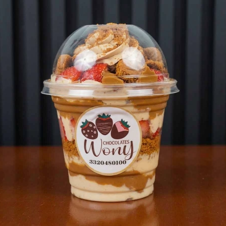 Fresas Lotus Vaso