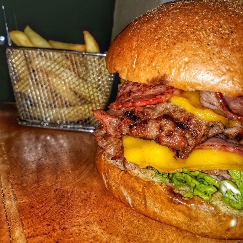 Hamburguesa Tocineta