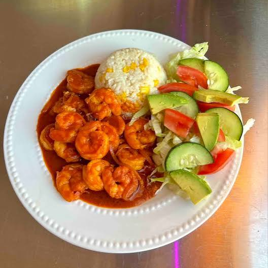 Camarones a la Diabla