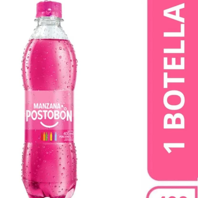 Gaseosa POSTOBON MANZANA 400MIL