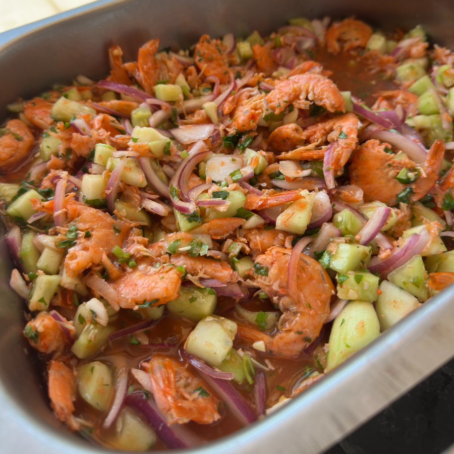 ⭐ Ceviche de Camarón Seco | Especialidad