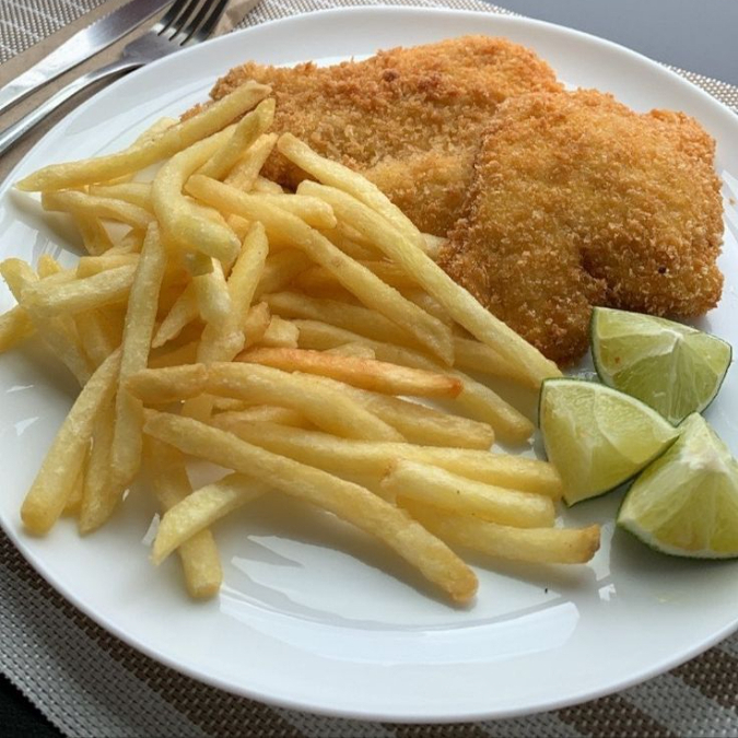 Milanesa de Pollo o Cerdo