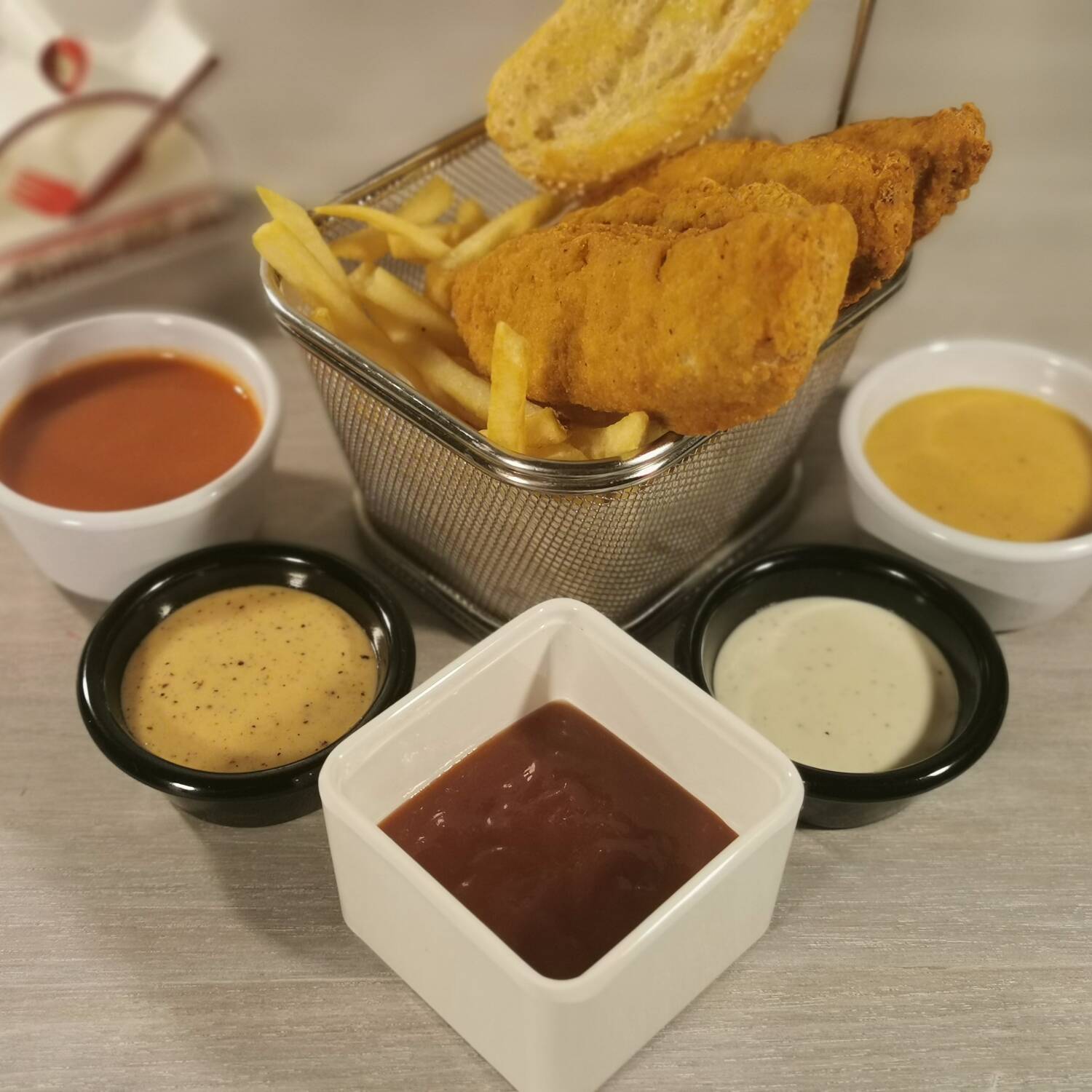 4 tenders originales con papas