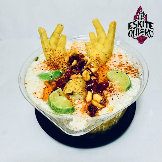 Esquites con Patitas
