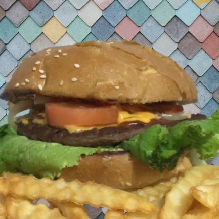 Hamburguesa Sencilla de Res