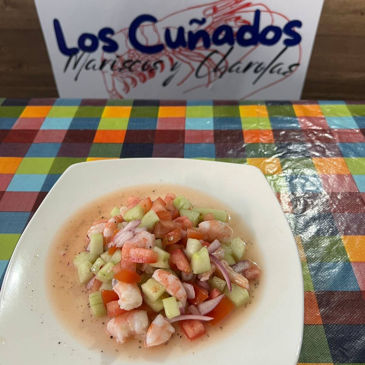 Ceviche Camaron Cocido