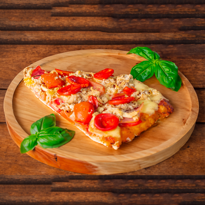 Porción Pizza Extra Carnes + Gaseosa 250ml