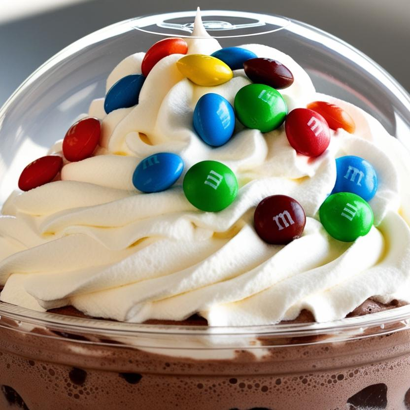 FRAPPE DE M&MS