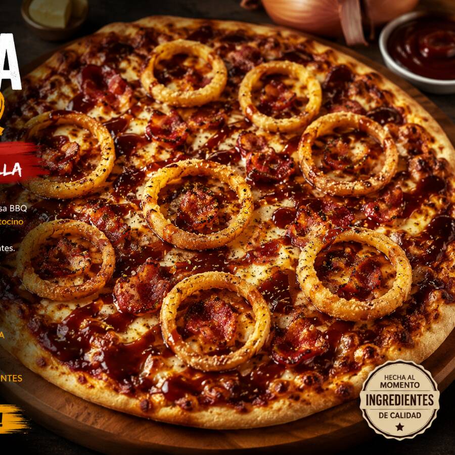 Pizza Border Bacon