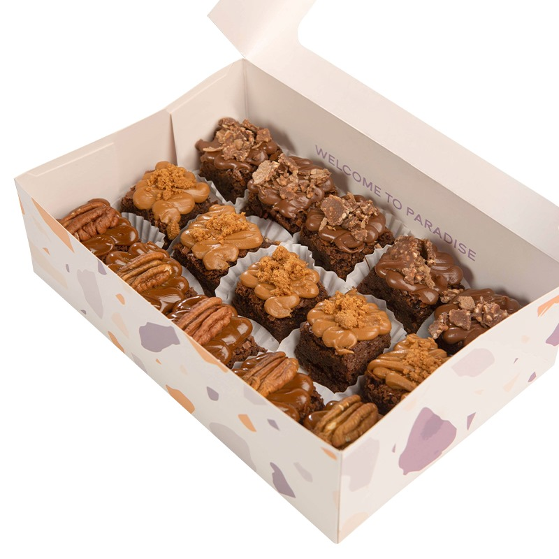 Caja de Brownies MOB Con 15 piezas