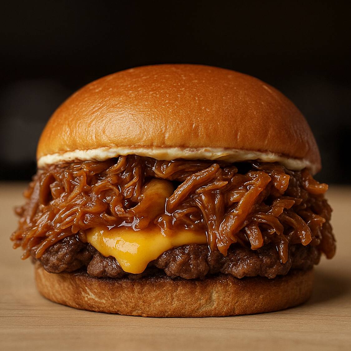 Hamburguesa Pulled Pork