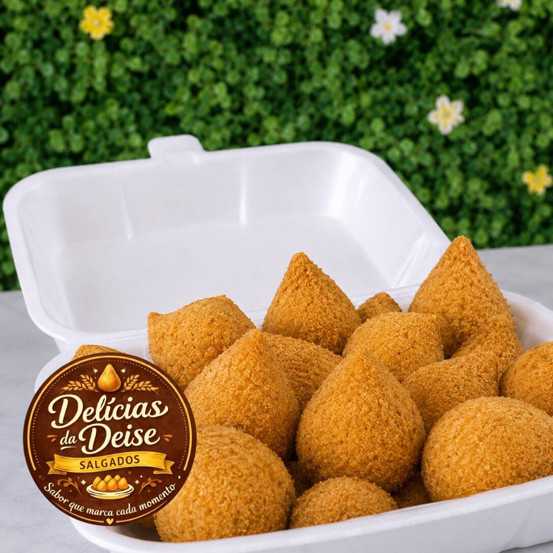 25 coxinhas