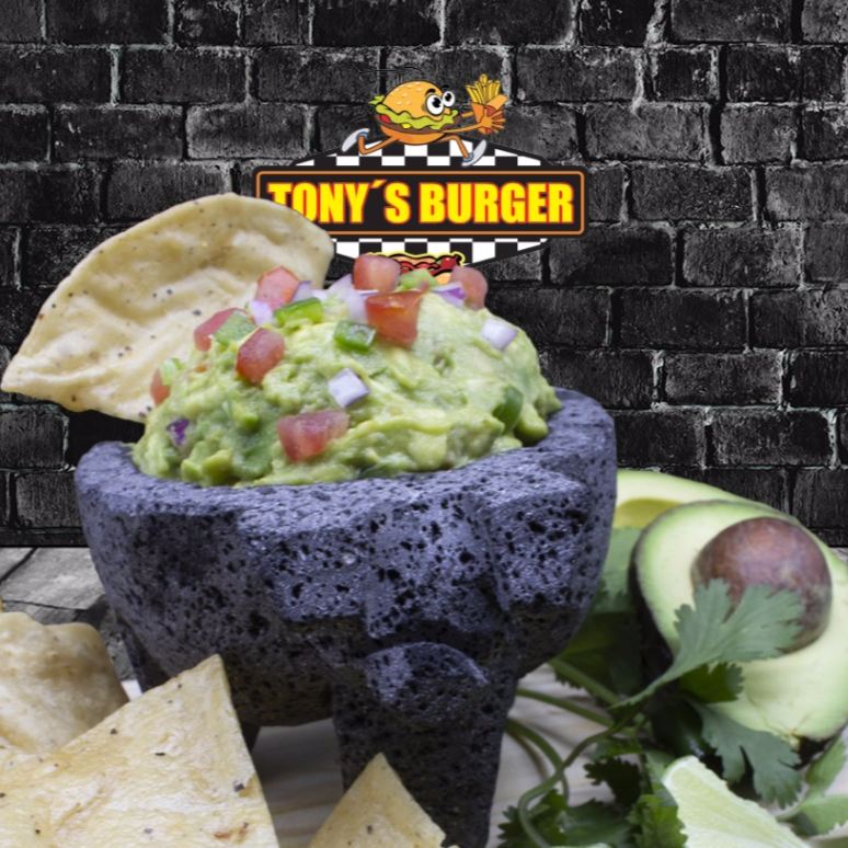 Orden de Guacamole con Totopos