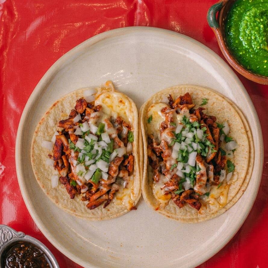 Tacos de Pastor C/Queso