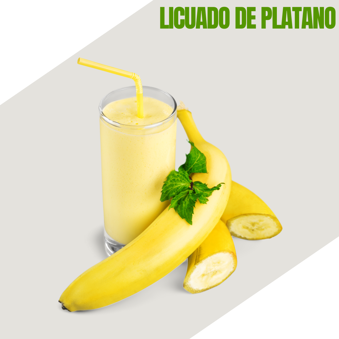 Licuado de Platano 16 Oz.