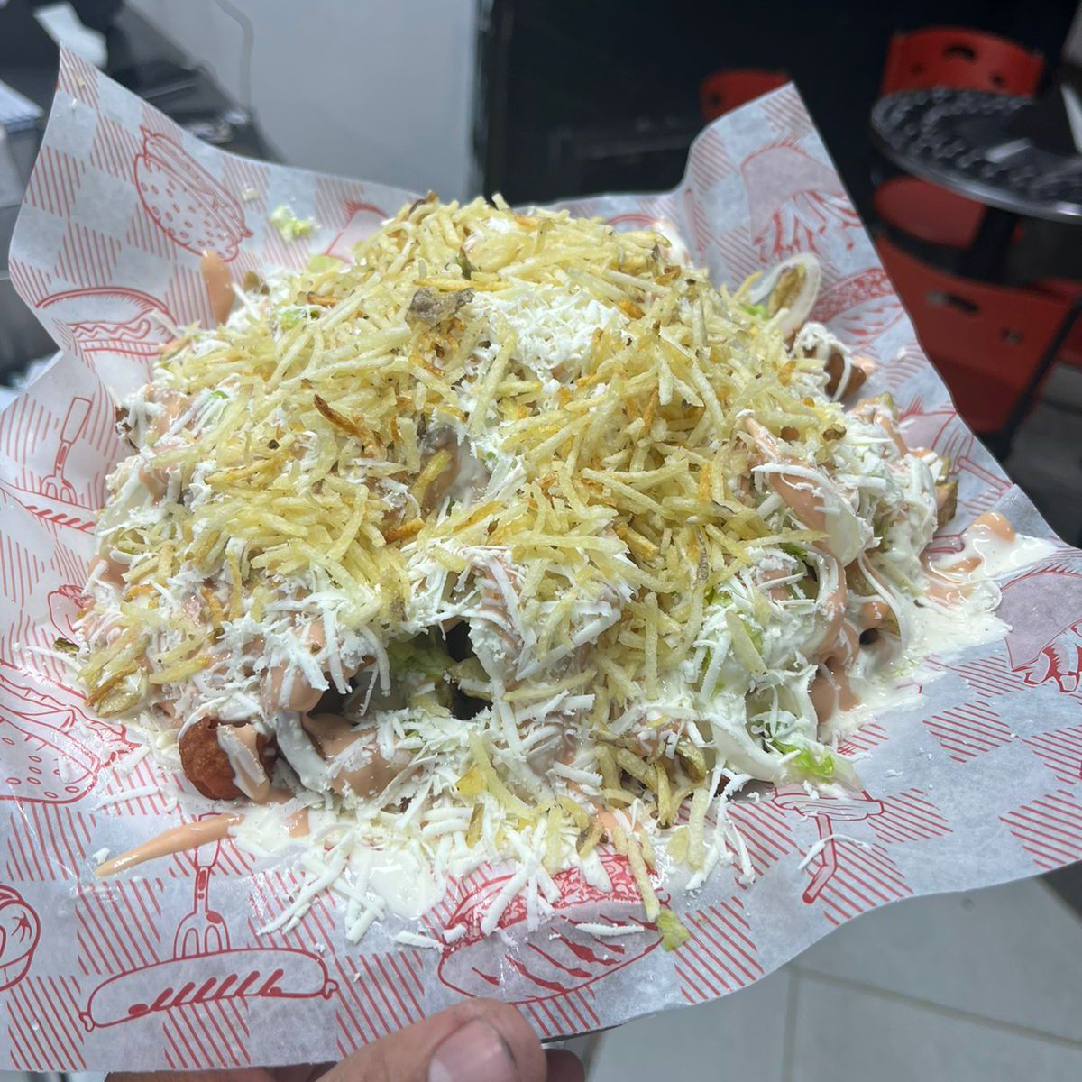 Salchipapa Narko Costeña Para 2 (1Kilo)