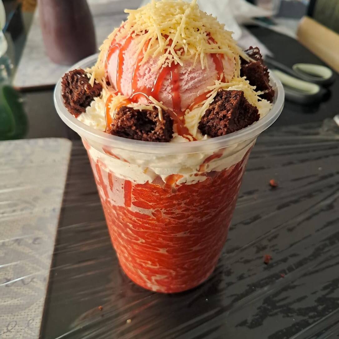 Copa de Salpicon Especial con Helado 12 Onzas
