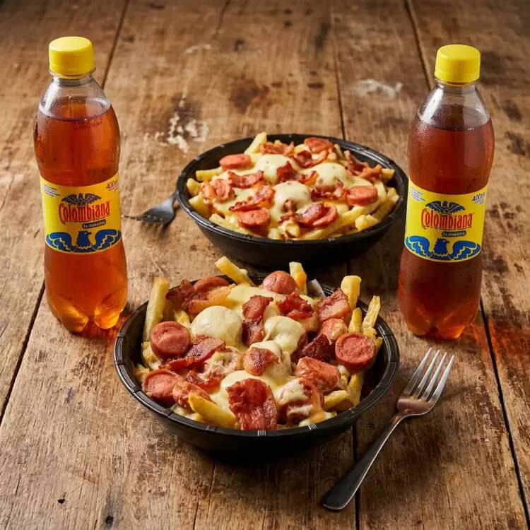 Combo 2 Papas Personales + 2 Bebidas