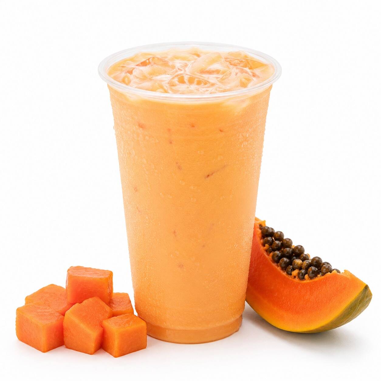 Jugo de Papaya con Leche 20 oz