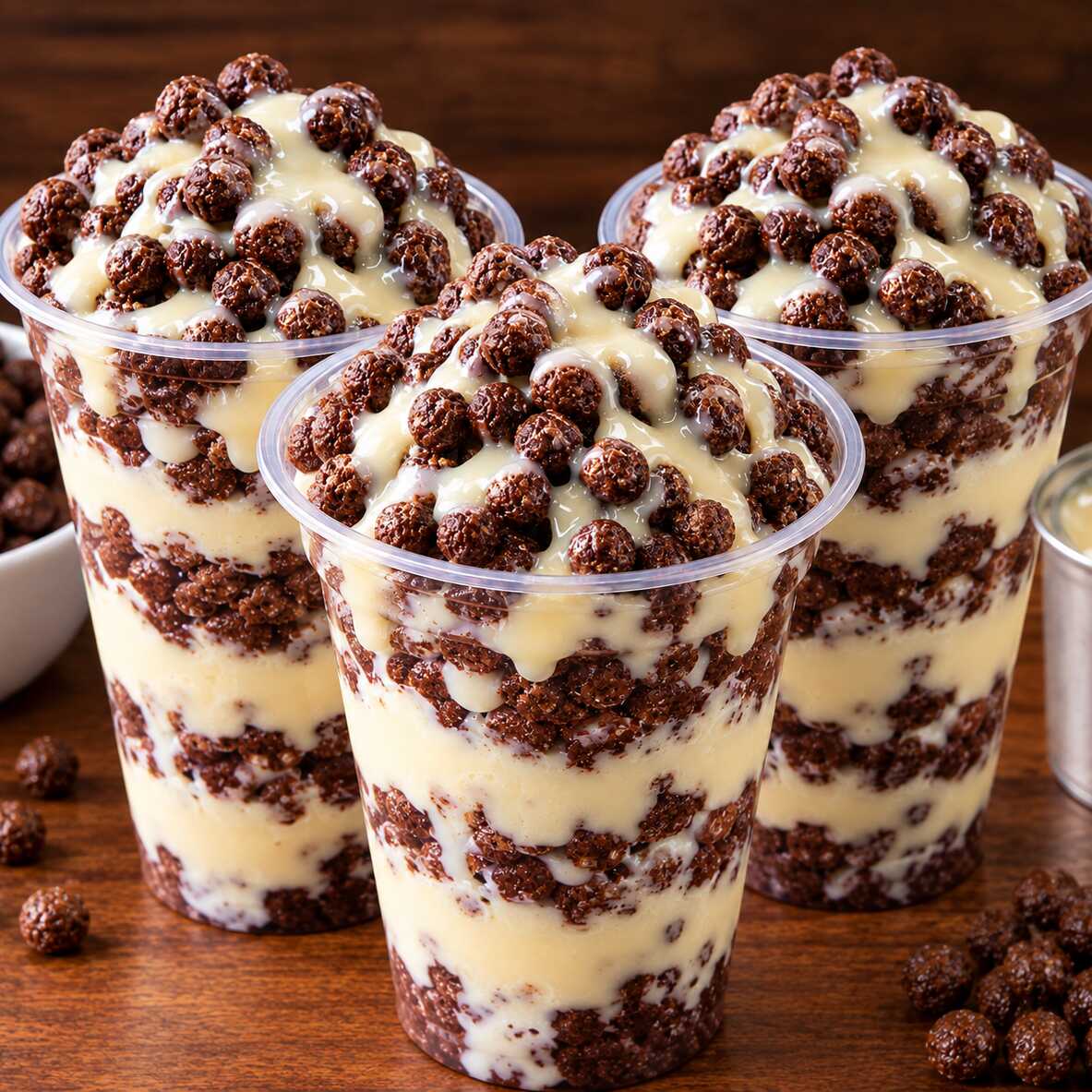🔥 COMBO FAMÍLIA – 3 AÇAÍS DE 700ML!
Açaí crocante e irresistível para toda a família! São 3 copos de 700ml de açaí cremoso, preparados com Sucrilhos Balls crocantes + Leite Moça, criando aquela combinação perfeita entre cremosidade e crocância!
Perfeito para 3 pessoas compartilharem uma sobremesa deliciosa e caprichada!
🥤 3 copos de 700ml
🥣 Sucrilhos Balls
🥛 Leite Moça
3 açaís caprichados, muito sabor e uma combinação que dá vontade de pedir de novo!