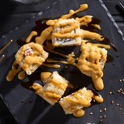 Salmon Tempura Maki