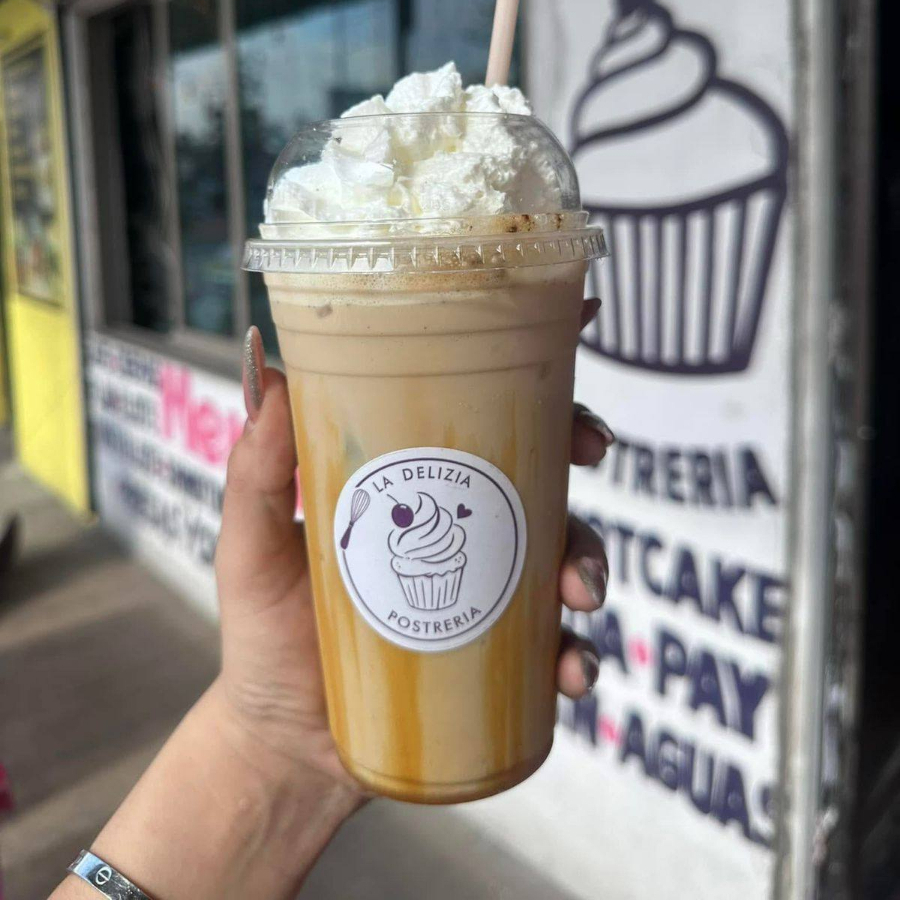 Frappe mazapan