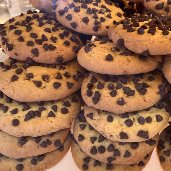 Galleta con chips de chocolate