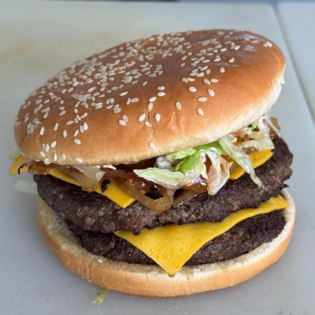 Hamburguesa Doble Sirloin 1/4 Lb