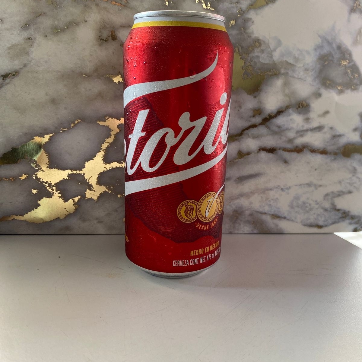 Cerveza de lata victoria 473ml
