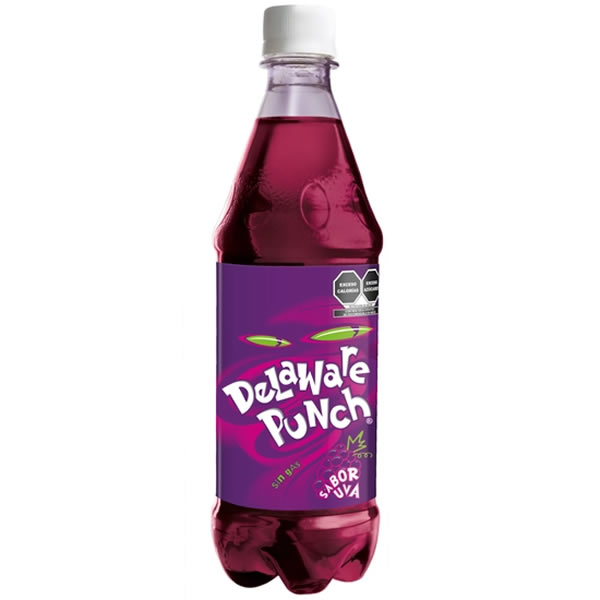 Refresco Delaware Punch Sabor Uva 600 ML