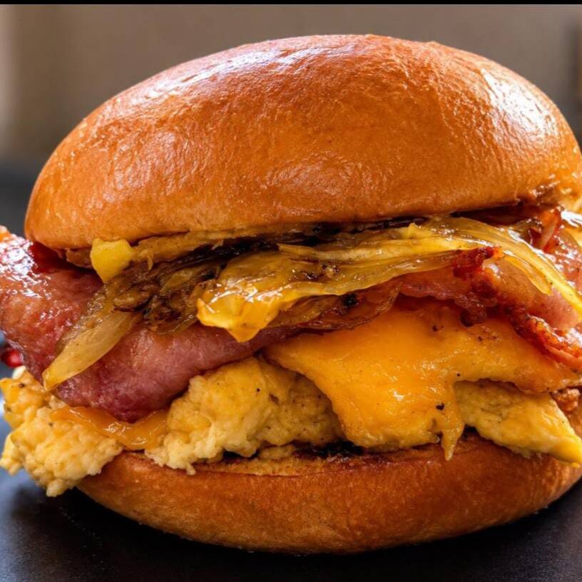 Hamburguesa Desayuno Brioche