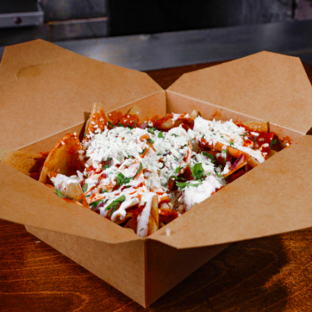 Chilaquiles Salsa Roja