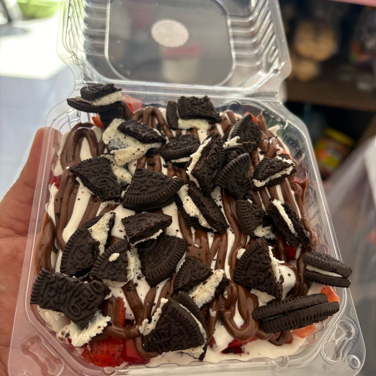 Fresas Con Crema Con Toppings y Untables CHICO