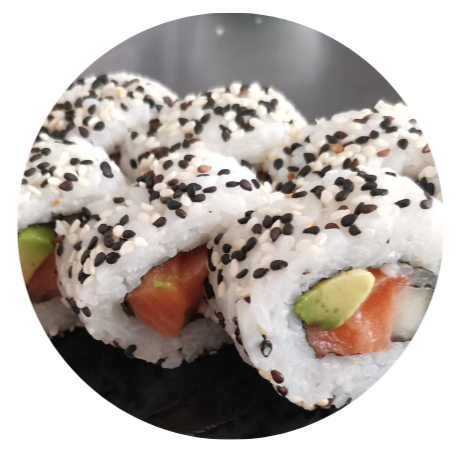 California Roll de Salmon