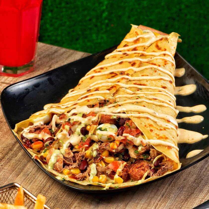 ⭐Crepe Especial De Carnes