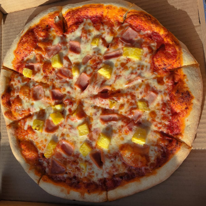 Pizza Mediana Hawallana