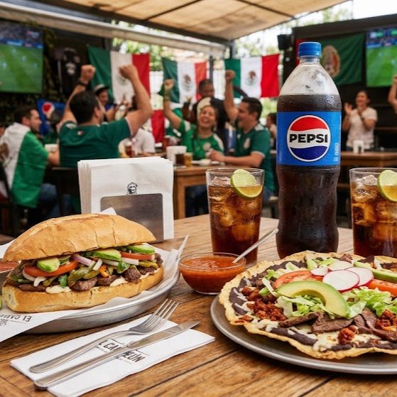 El Doblete (Torta, Tlayuda, Pepsi)