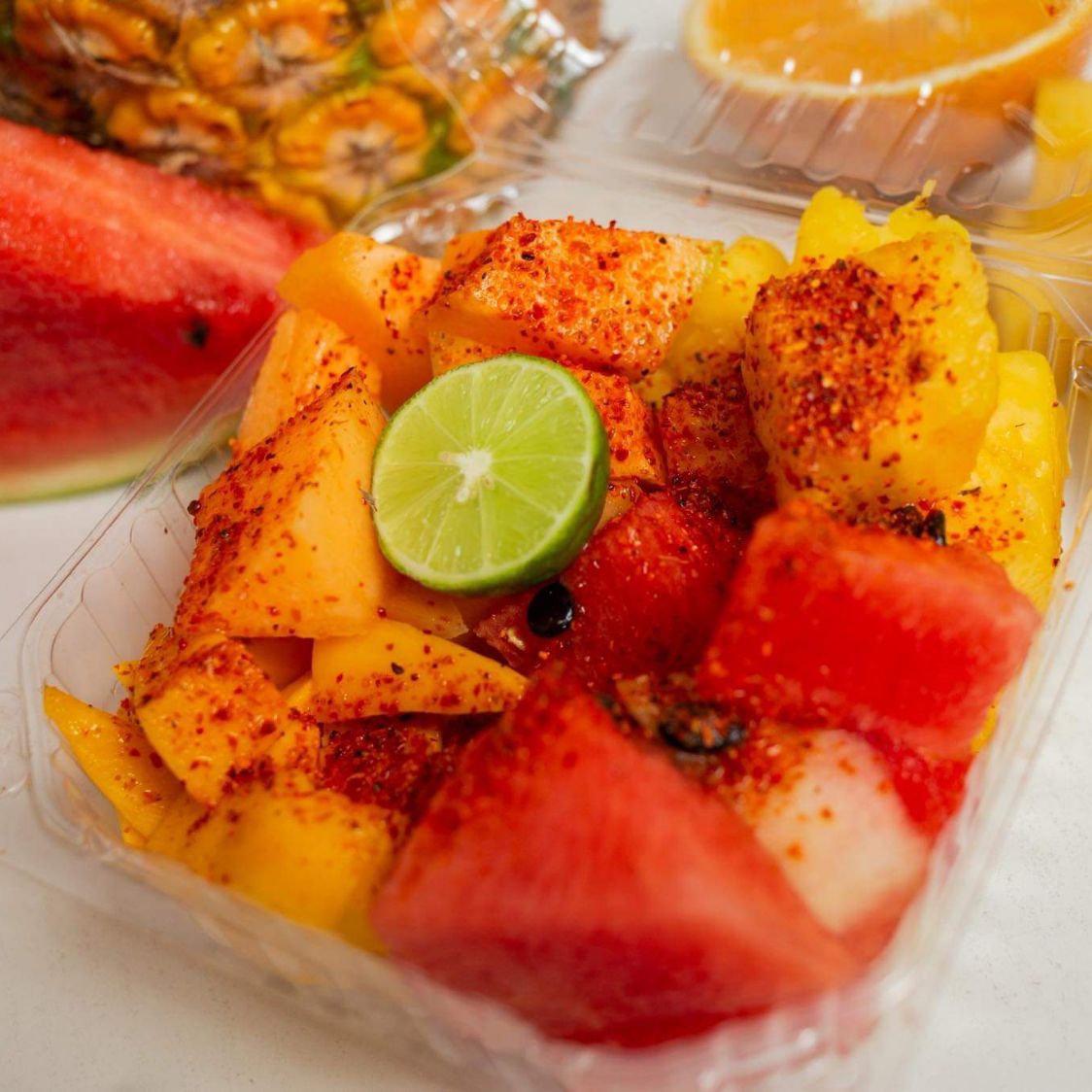 Cóctel con tajín