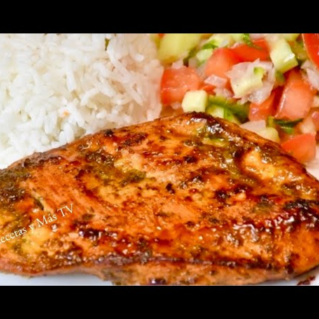 1/2 orden de pechuga a la plancha roja