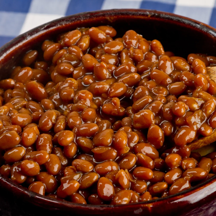Porción de frijoles