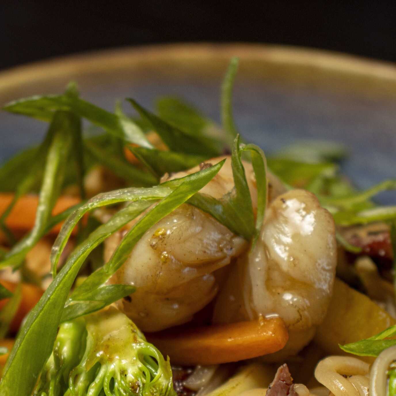 YAKISOBA DE CAMARÓN