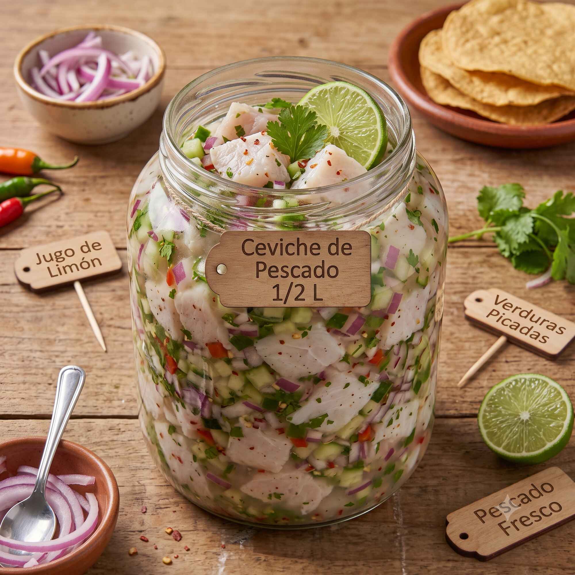 Ceviche de Camarón 1/2 L