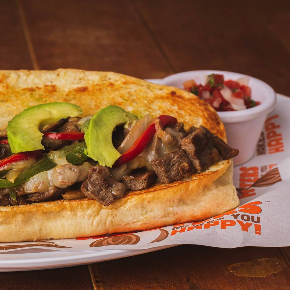 Mexican Steak Sandwich