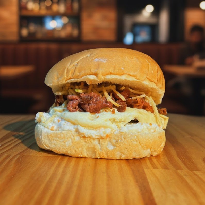 Hamburguesa Tocineta y Queso
