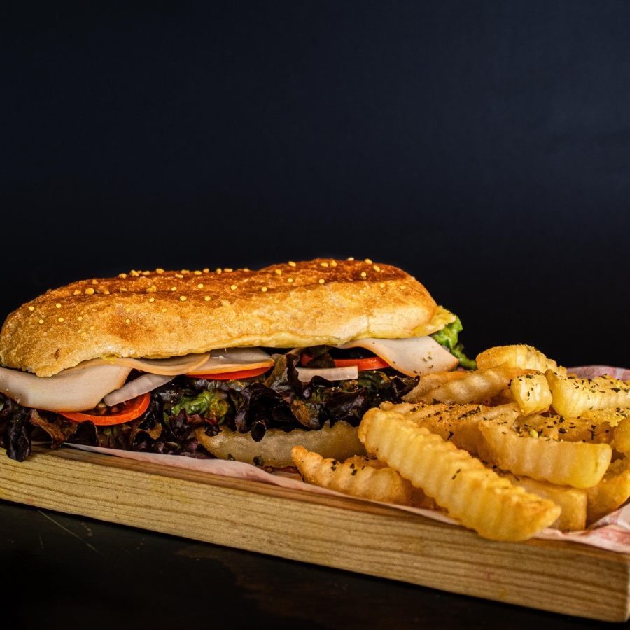 Panini Totoli (Pechuga de Pavo).
