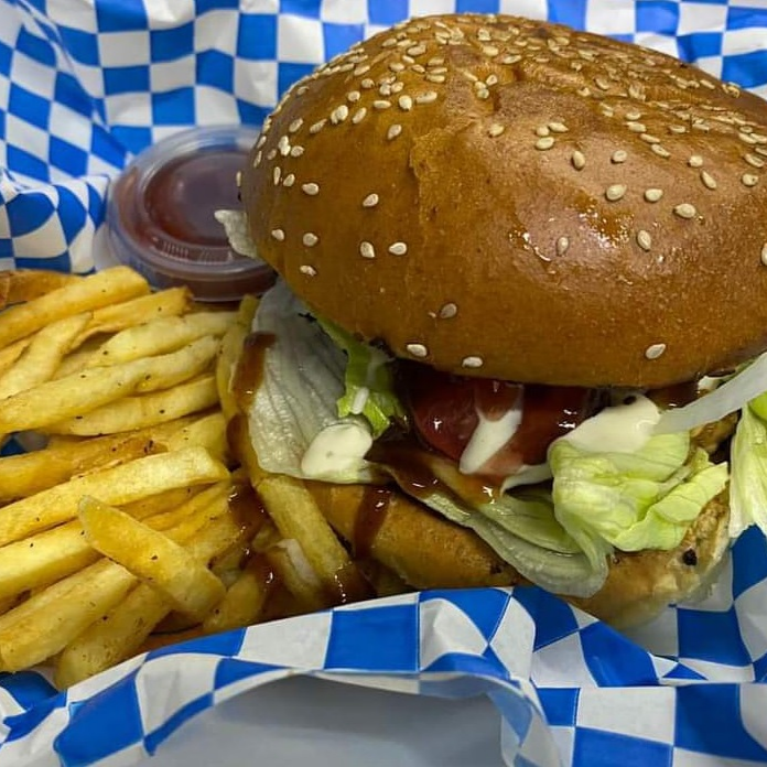 Hamburguesa con Papas