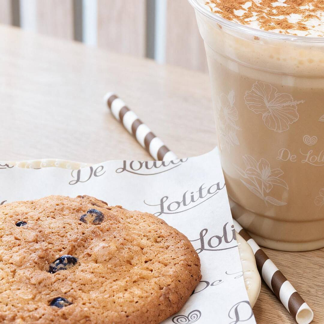 Dúo Ice Capuchino y Galleta de Arándanos