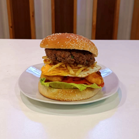 Hamburguesa a Lo Pobre